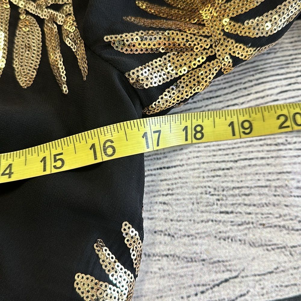 Revolve • Finders Keepers • Black & Gold Romper • Sz 2 • NWT! - Picture 11 of 14